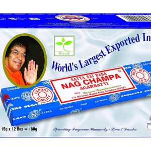 Satya Sai Baba Nag Champa Incense | 12CT