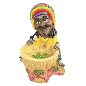 Jamaican Rasta Small Ashtray